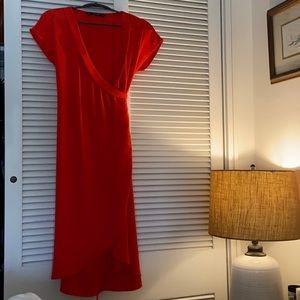 Zara Red Wrap Dress